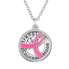 Strength, Hope, Courage Awareness Necklace