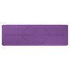 Line-Guided Eco-Friendly Yoga Mat (Purple)